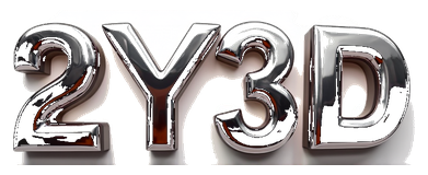 2y3d logo